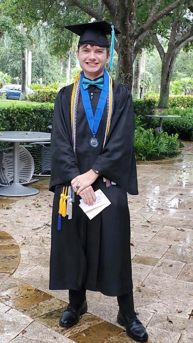 Vance Algeria graduating